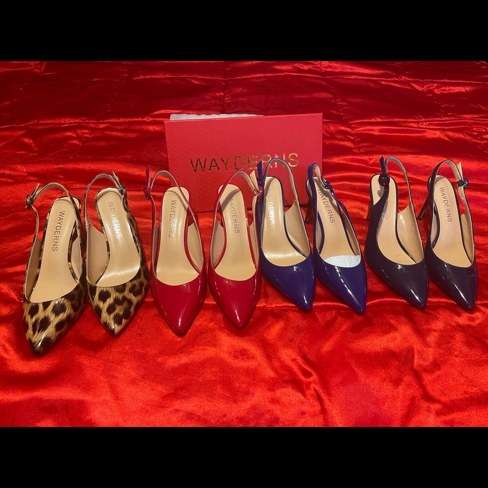 All brand new pumps. Never been worn size 8